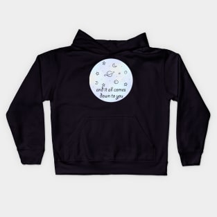 Stevie Nicks Lyrics Kids Hoodie